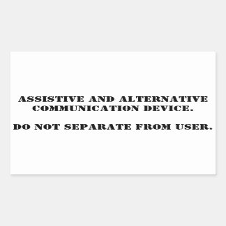 Don't Take Away AAC plain Sticker