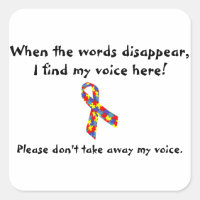 Don't Take Away My Voice Autism