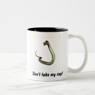 Don't take my cup! Two-Tone coffee mug