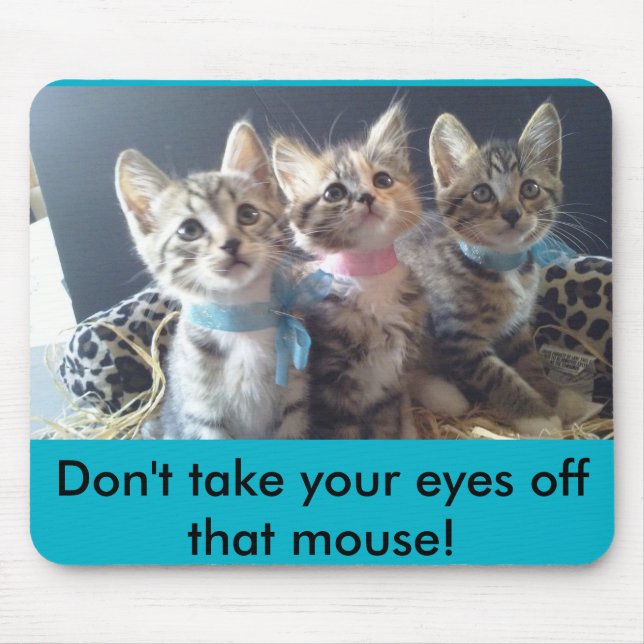 Don't take your eyes off the mouse pad (Front)