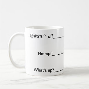 Don't talk to me before coffee coffee mug