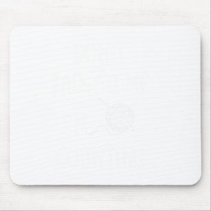 Dont Talk To Me Im Counting Funny Crochet Mouse Pad