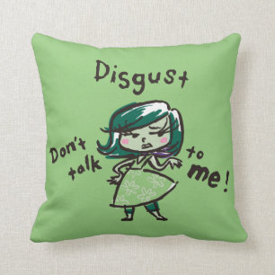 Don't Talk to Me! Throw Pillow