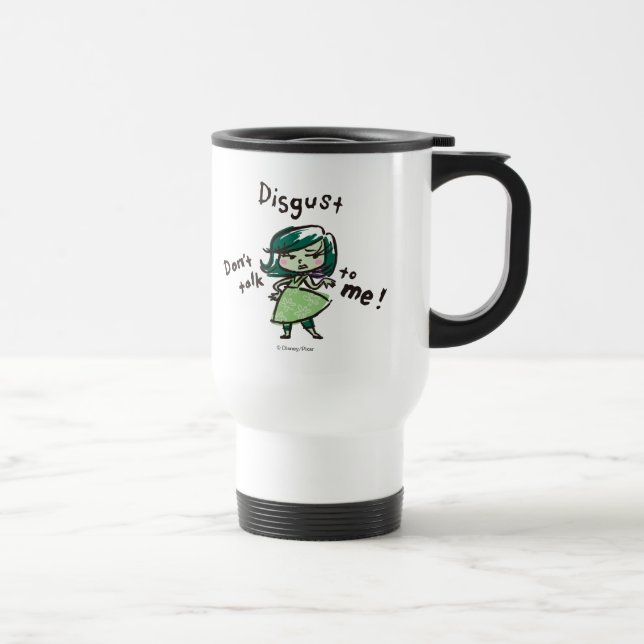 Don't Talk to Me! Travel Mug (Right)