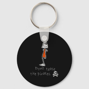 Dont Tease The Rates Keychain