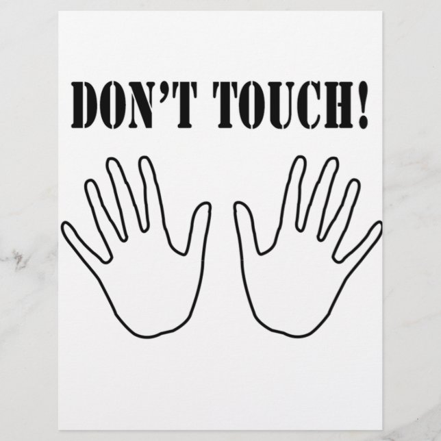 Don't touch (Front)