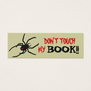 Don't Touch Bookmark
