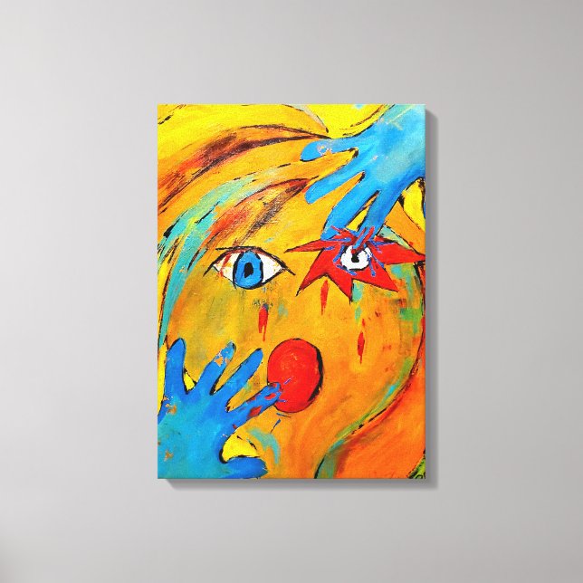 Don't Touch It Canvas Print (Front)