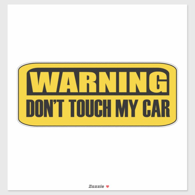 don't touch my car (Sheet)