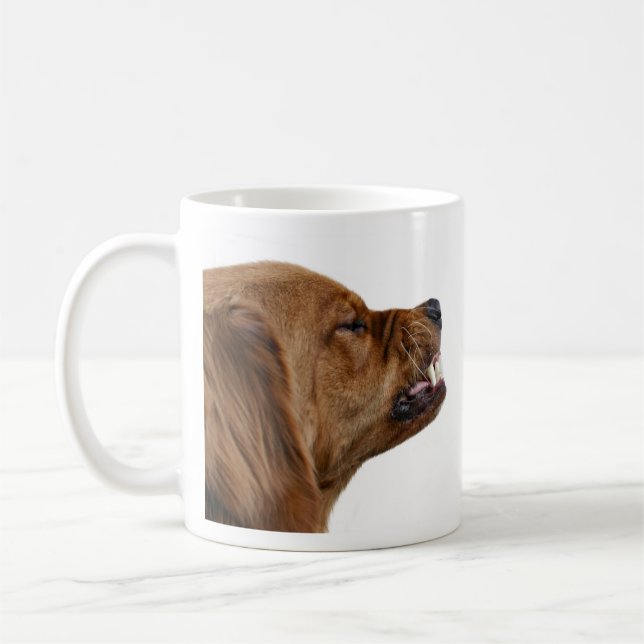 Don't touch my coffee!! coffee mug (Left)