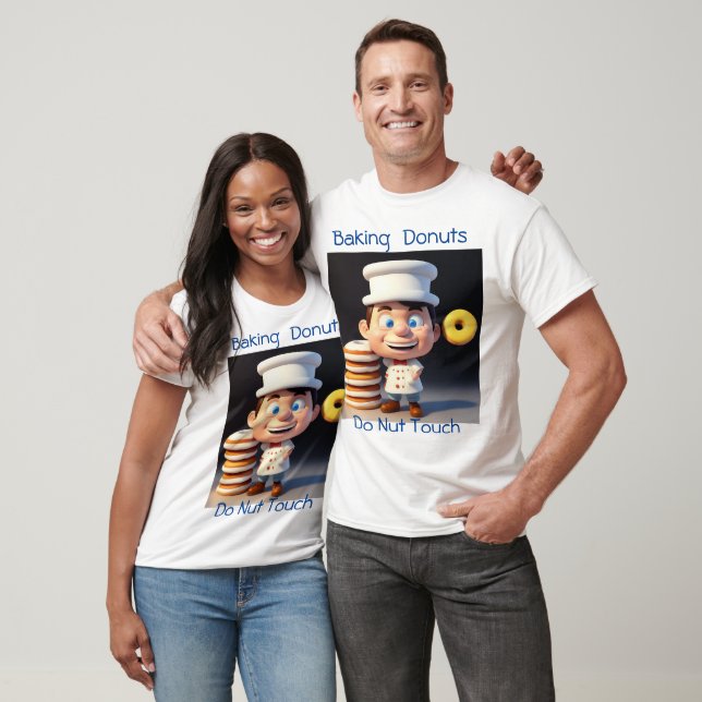 Dont Touch My Donuts, Unisex Tshirt (Unisex)