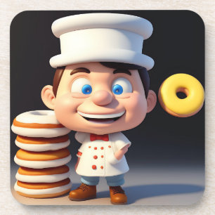 Dont Touch My Doughnuts, Coaster Set