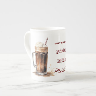 Don't Touch My Root Beer Float Bone China Mug