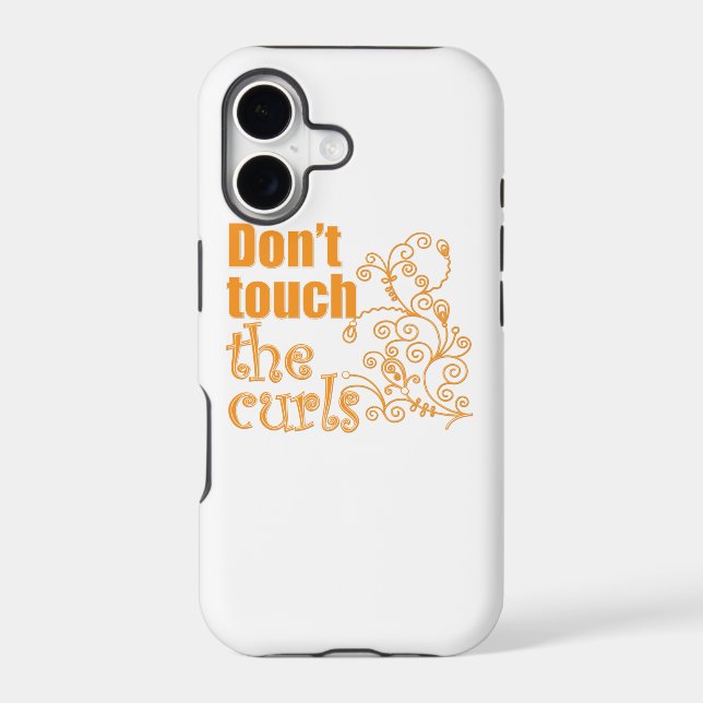 Don't Touch the Curls! (Back)