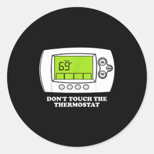 Don't Touch The Tat Apparel  Classic Round Sticker