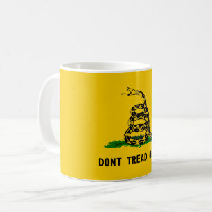 dont tread flag usa symbol snake america history p coffee mug