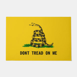dont tread flag usa symbol snake america history p doormat