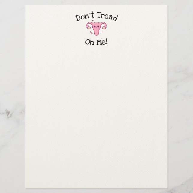 Don't Tread Letterhead (Front)