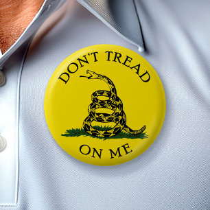 Dont Tread On Me 2 Inch Round Button