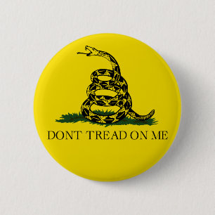 Don't Tread On Me 2 Inch Round Button