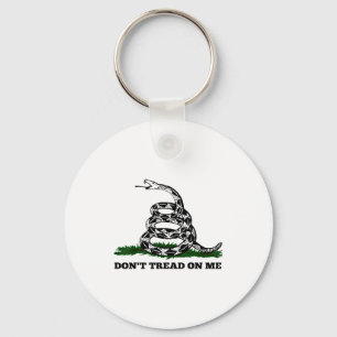 Don't Tread On Me 2nd Amendment Patriotic New Nove Keychain