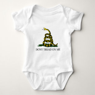 Don't Tread On Me Baby Bodysuit