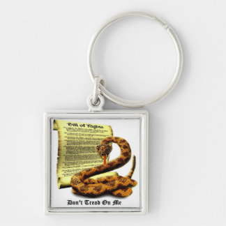 Don't Tread On Me Bill of Rights Keychain