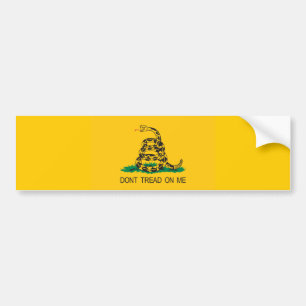 Don't Tread on Me Bumper Sticker