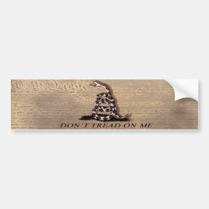 Don't Tread On Me Bumper Sticker
