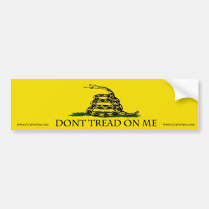 Don't Tread On Me Bumper Sticker