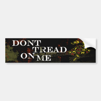 Dont Tread on Me Bumper Sticker