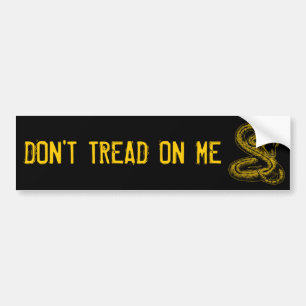 Don't Tread On Me Bumper sticker