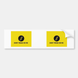 Don't Tread On Me $ Bumper Sticker 2 for 1