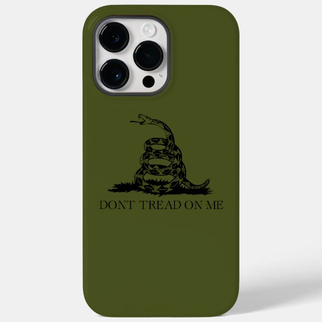Don't Tread On Me  Case-Mate iPhone Case (Back)