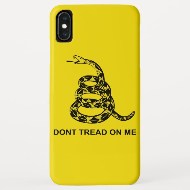 Don't Tread On Me Case-Mate iPhone Case (Back)