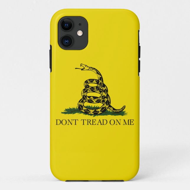 Don't Tread On Me Case-Mate iPhone Case (Back)