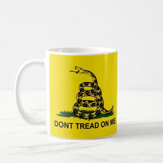 Don't Tread On Me Coffee Mug (Left)