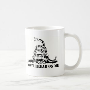 Dont tread on me coffee mug