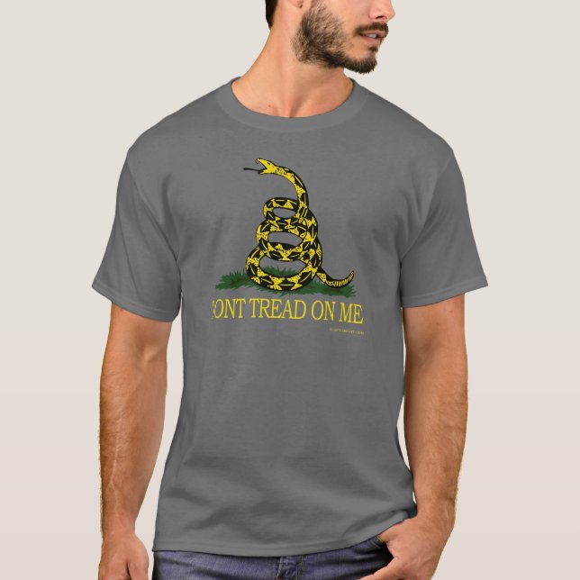 Don't Tread On Me Dark T-shirt (Front)
