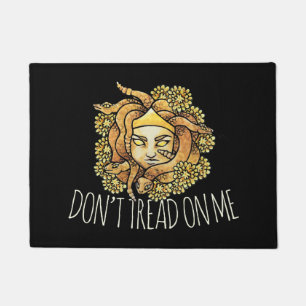Don't tread on me Feminist Medusa Doormat