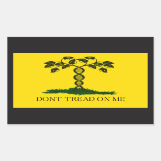 Don't Tread on Me - for scientists Sticker