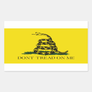 Don't Tread on Me Gadsden American Flag Sticker