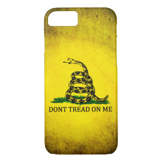 Dont Tread On Me Gadsden Flag - Distressed iPhone 8/7 Case