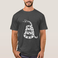 Don't tread on me Gadsden Flag Rattlesnake only