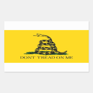 Don't Tread On Me - Gadsden Flag Sticker