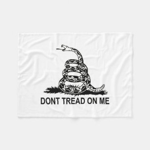 Dont Tread on Me Gadsden Flag Super Warm Blanket