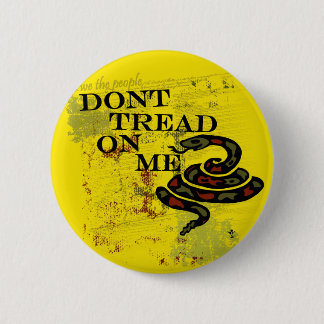 Dont Tread on Me Gadsden Flag/Symbol 2 Inch Round Button