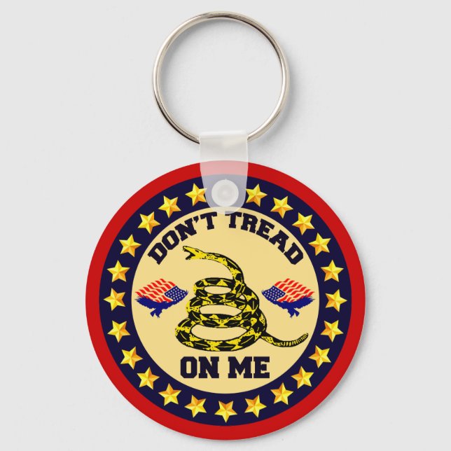 Don't Tread On Me Keychain (Front)