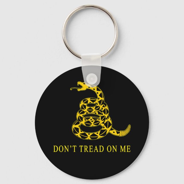Don't Tread on Me Keychain (Front)