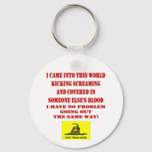 DON'T TREAD ON ME KEYCHAIN